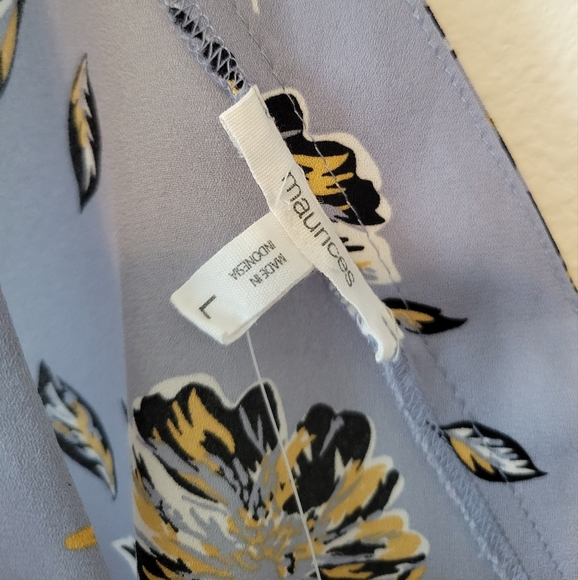 Maurices Floral Tank Blouse - Picture 3 of 3